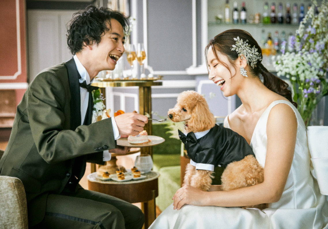 WEDDING WITH PET